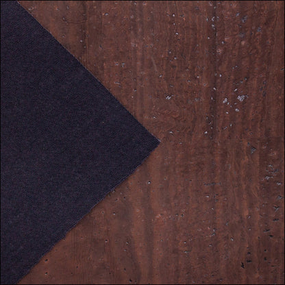Natural / Earth Tone Cork Fabric | 8x5cm (3.1x2in) | 12 Piece Sample Pack