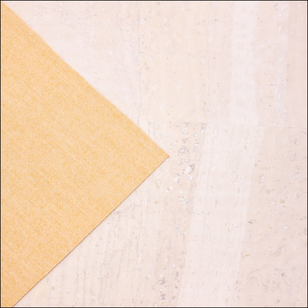 Natural / Earth Tone Cork Fabric | 8x5cm (3.1x2in) | 12 Piece Sample Pack
