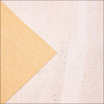 Natural / Earth Tone Cork Fabric | 8x5cm (3.1x2in) | 12 Piece Sample Pack