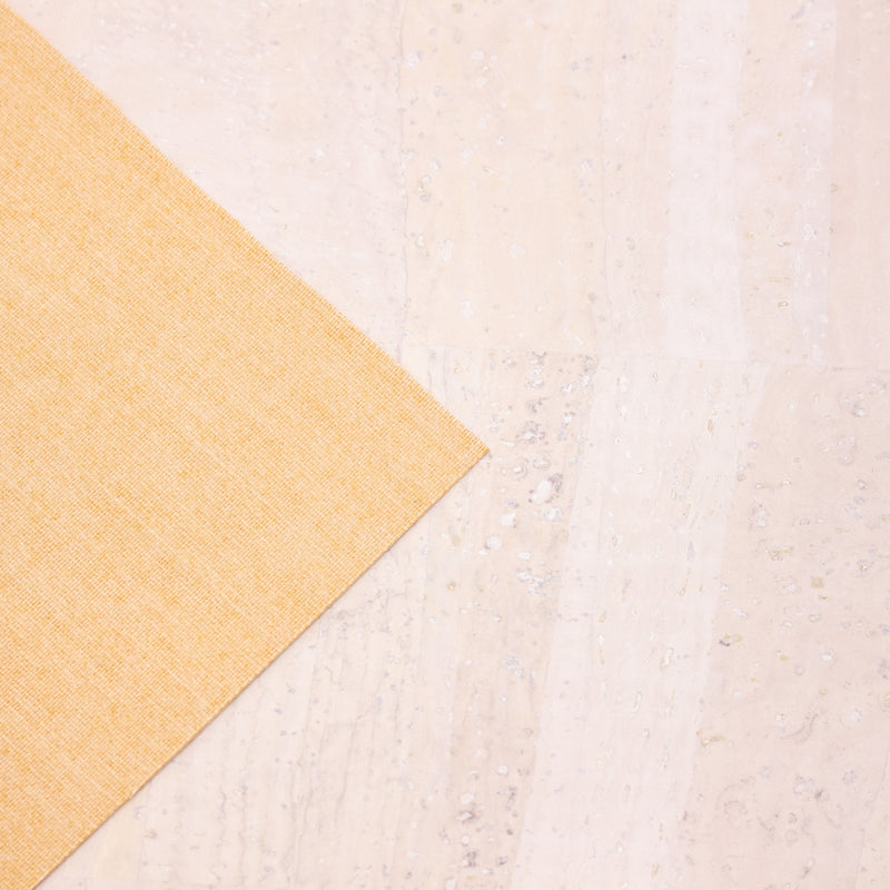 Solid Color Cork Fabric Sample – One Piece, 14 × 20 cm (5.5 × 7.8 in)