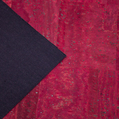 Solid Color Cork Fabric Sample – One Piece, 14 × 20 cm (5.5 × 7.8 in)