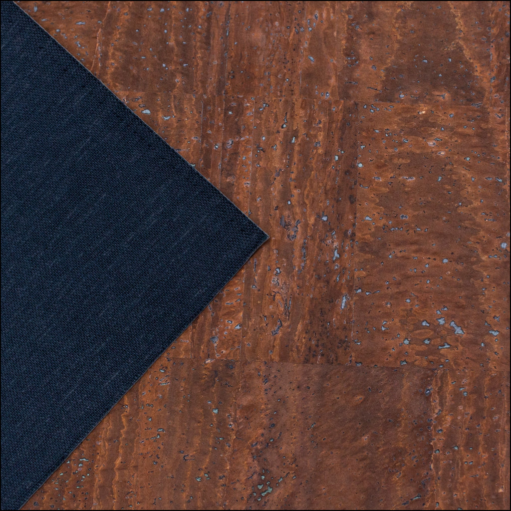 Natural / Earth Tone Cork Fabric | 8x5cm (3.1x2in) | 12 Piece Sample Pack