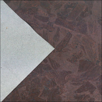 Earth Tone Abstract Cork - Sample
