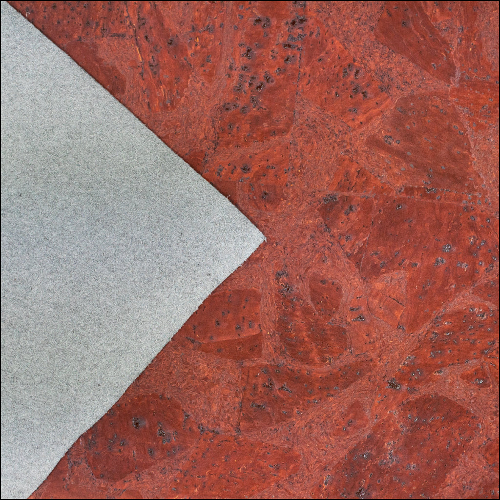Earth Tone Abstract Cork - Sample