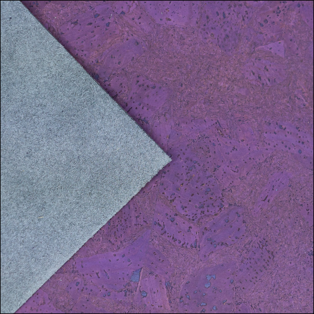 Earth Tone Abstract Cork - Sample