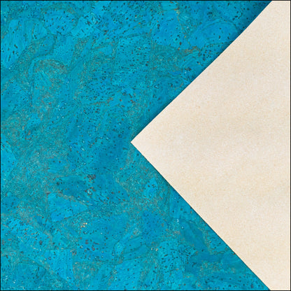 Light & Vibrant Abstract Cork - Sample