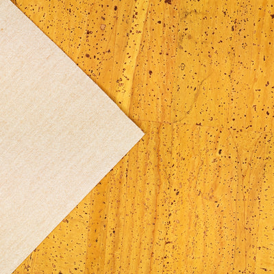 Solid Color Cork Fabric Sample – One Piece, 14 × 20 cm (5.5 × 7.8 in)