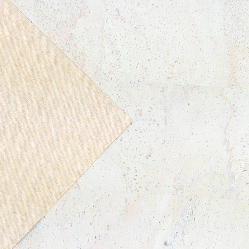 Solid Color Cork Fabric Sample – One Piece, 14 × 20 cm (5.5 × 7.8 in)