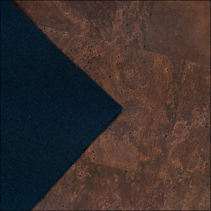 Classic Earth Tone Cork Fabric | 8x5cm (3.1x2in) | 11 Piece Sample Pack