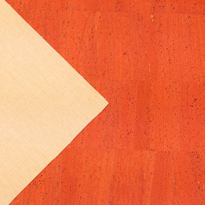 Solid Color Cork Fabric Sample – One Piece, 14 × 20 cm (5.5 × 7.8 in)