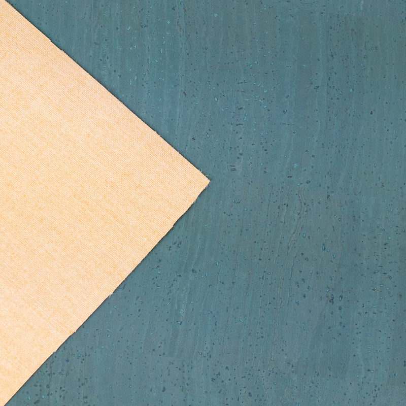 Solid Color Cork Fabric Sample – One Piece, 14 × 20 cm (5.5 × 7.8 in)
