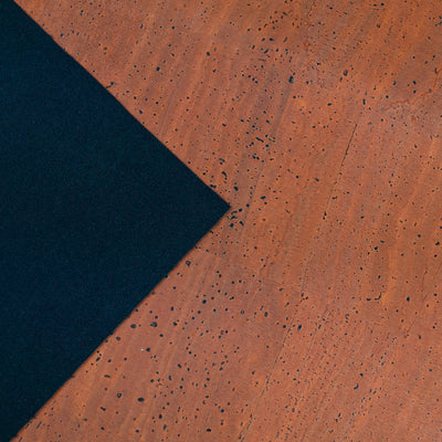 Solid Color Cork Fabric Sample – One Piece, 14 × 20 cm (5.5 × 7.8 in)