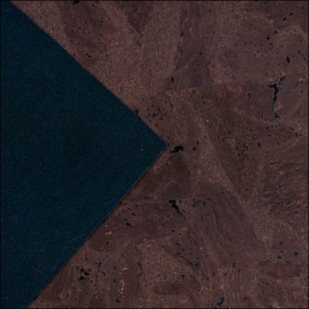 Earth Tone Abstract Cork - Sample