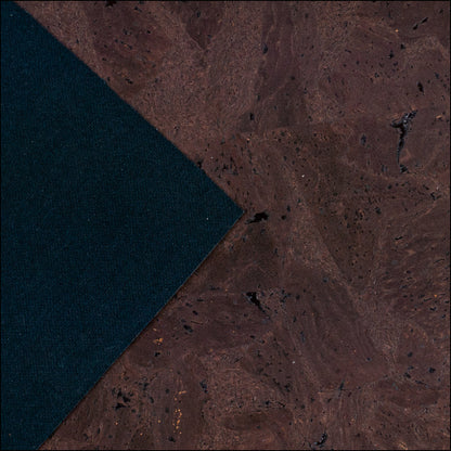 Earth Tone Abstract Cork - Sample