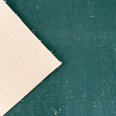 Solid Color Cork Fabric Sample – One Piece, 14 × 20 cm (5.5 × 7.8 in)