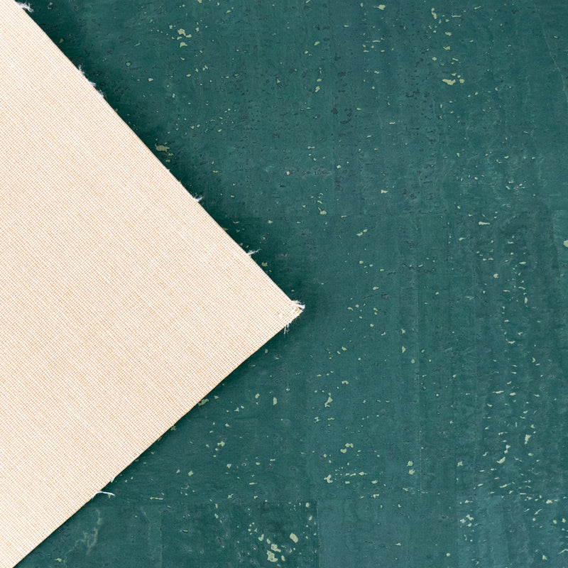 Solid Color Cork Fabric Sample – One Piece, 14 × 20 cm (5.5 × 7.8 in)