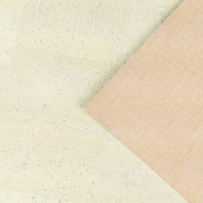 Natural / Earth Tone Cork Fabric | 8x5cm (3.1x2in) | 12 Piece Sample Pack