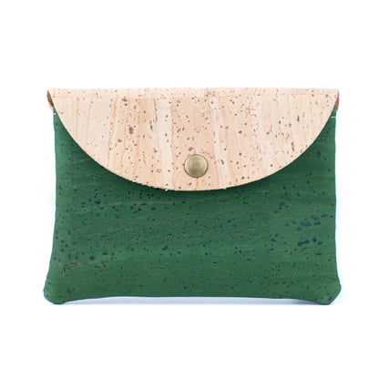 Cork Coin Purse | Set of 5 — Natural Cork Mini Wallet BAGP-306