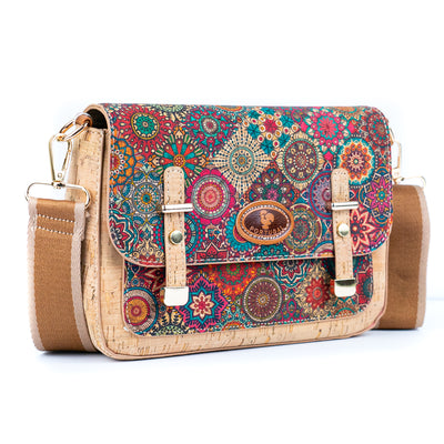 Printed Cork Women’s Crossbody Bag BAGD-235