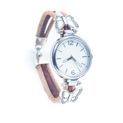 handmade cork watch DIY-019