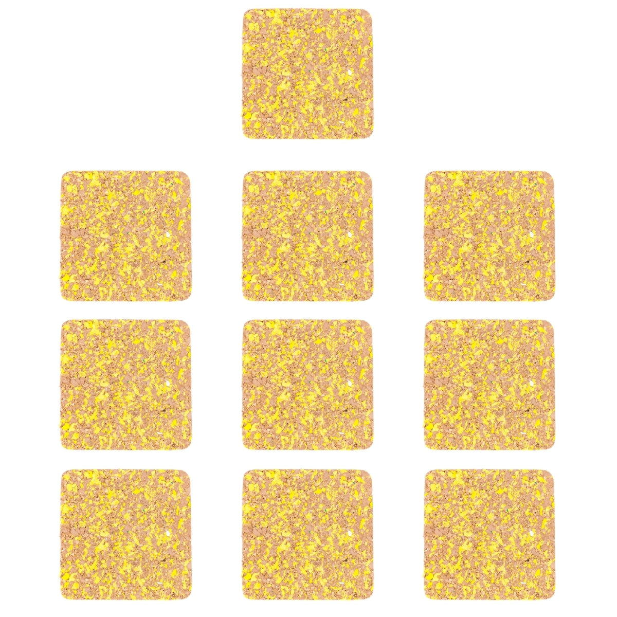 Cork and EVA Combined Drink Mats L-1101(10units)