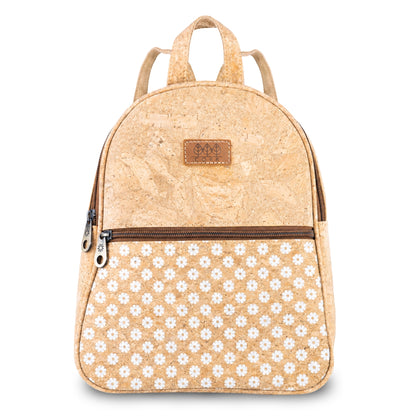 Cork Backpack with Front Zip Pocket – Adjustable Straps BAGD-650