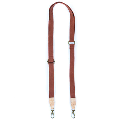 Cork and Cotton Adjustable Shoulder Strap L-1077