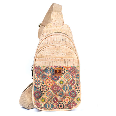 Printed Cork Women's Chest Bag Sling Bag BAG-541