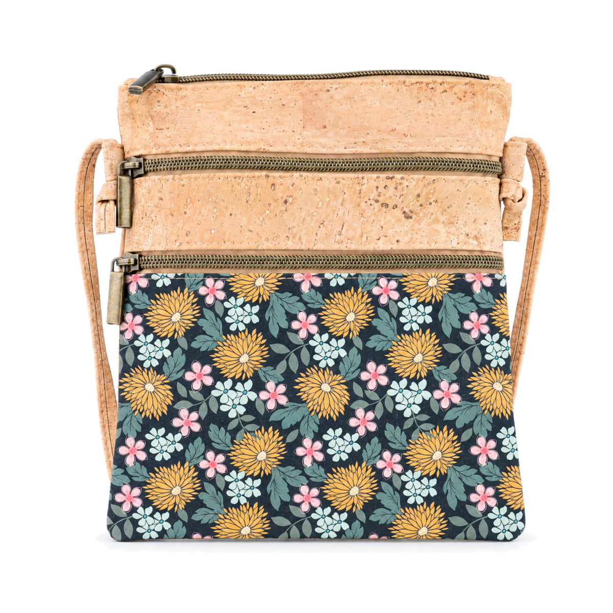 Cork Botanica Slim Crossbody Bag — BAG-2409