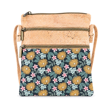Cork Botanica Slim Crossbody Bag — BAG-2409