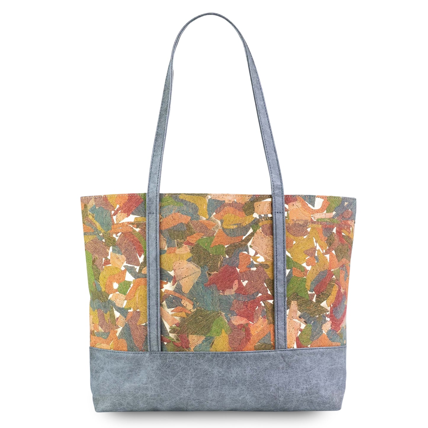 Cork & Washable Paper Tote Bag for Women — Cork Shoulder Bag