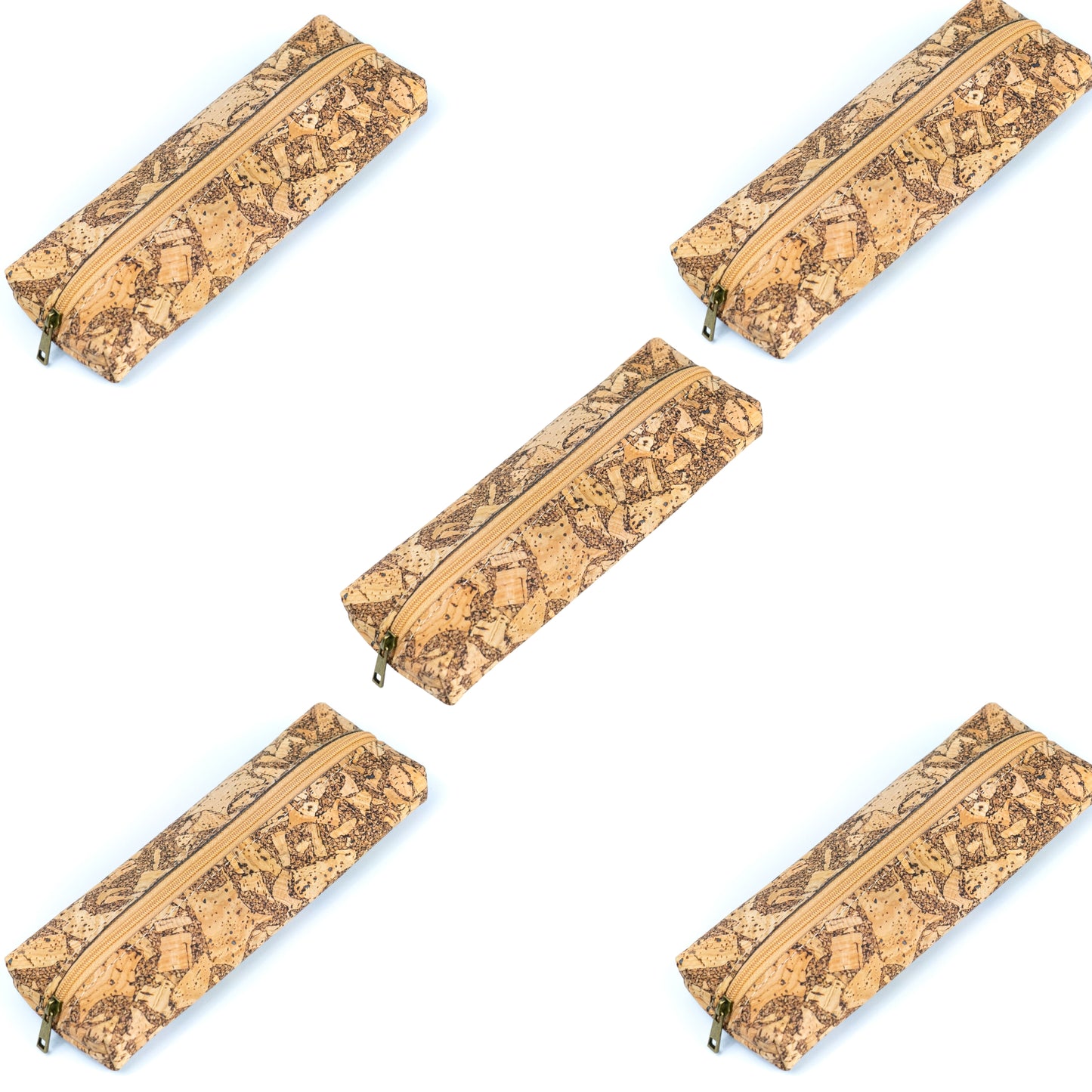 Cork Pencil Case – Pack of 5 | Lightweight, Durable & Stylish BAGP-339