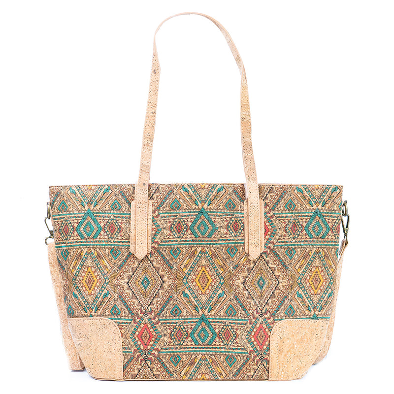 Printed Cork Crossbody and Handbag for Women BAGD-557