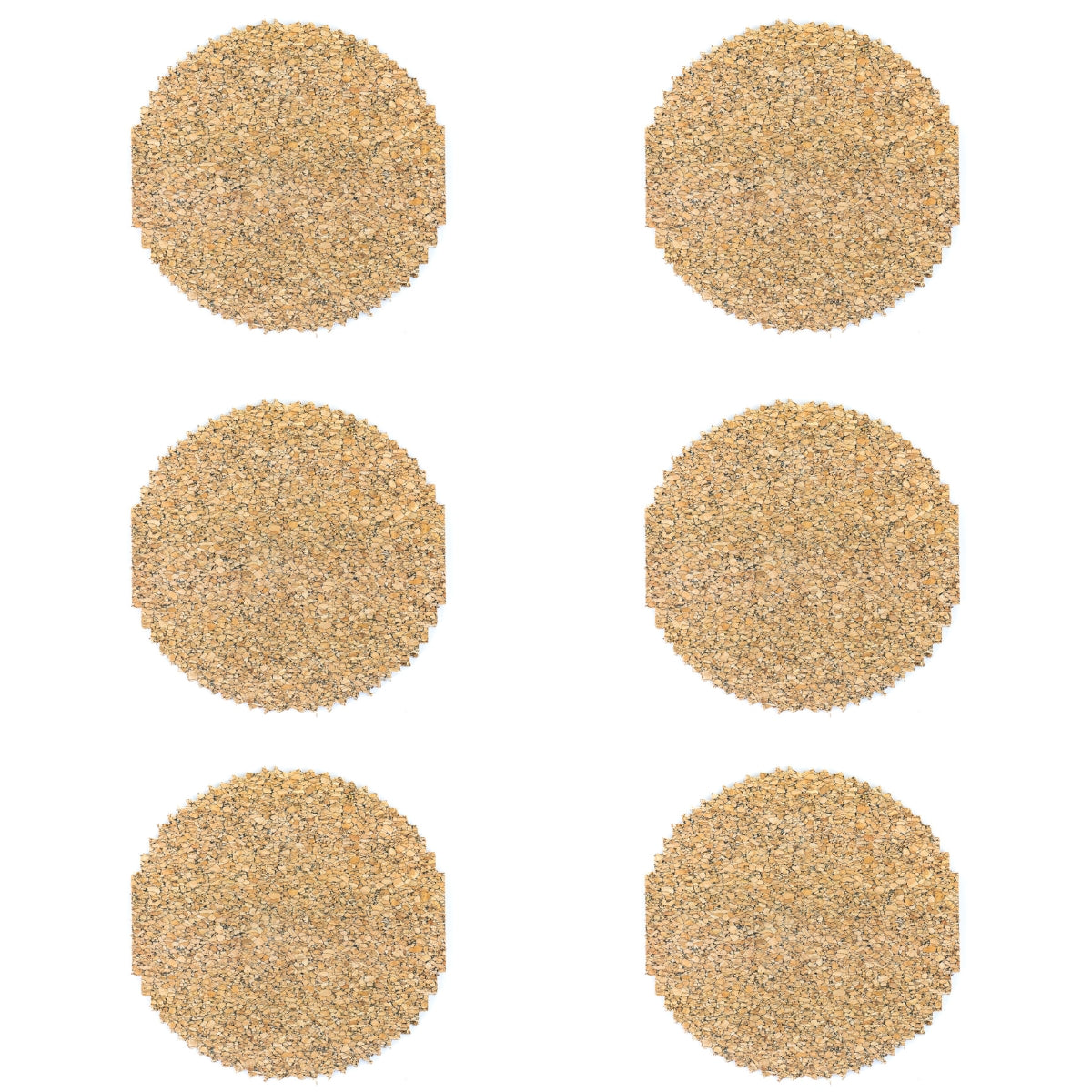 Cork Cup Coasters – Natural Collection  L-1155 (6 UNITS)