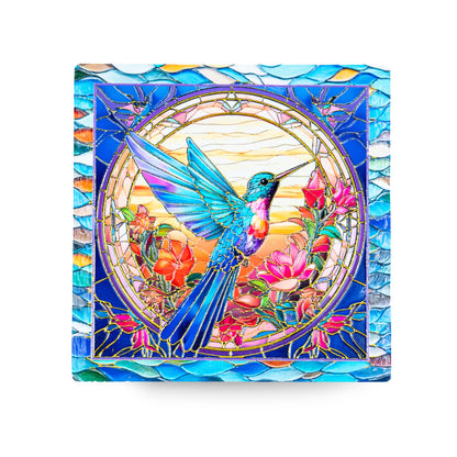 Embossed Ceramic Tile Coasters with Cork Backing L-1135-12（12units）