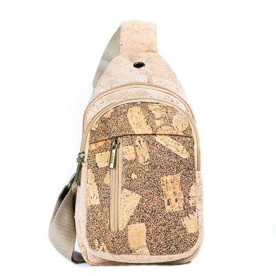 Coffee-Infused Cork Women's Sling Bag BAG-2346