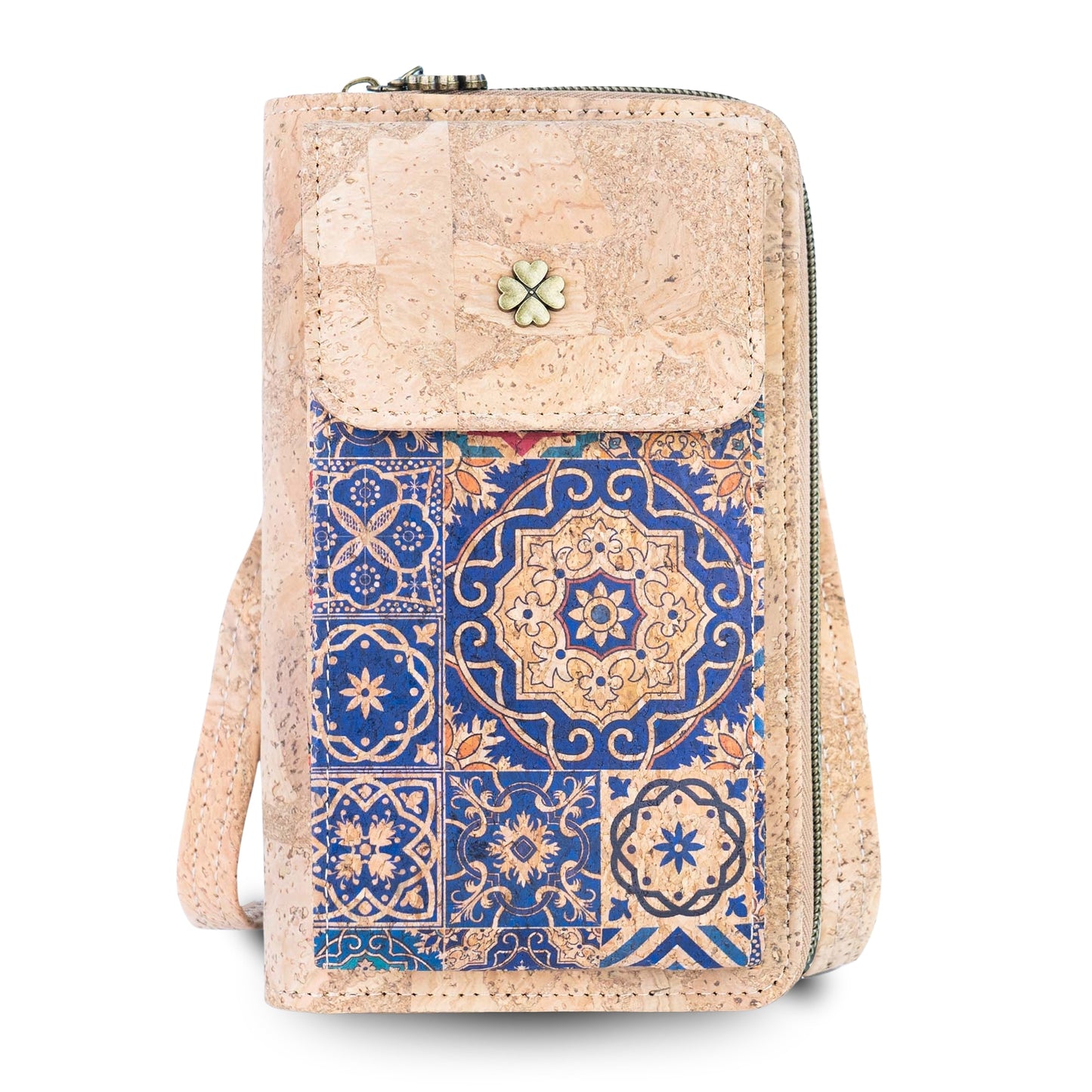 Cork Phone Bag & Wallet — Vegan & Eco-Friendly | 6 Prints