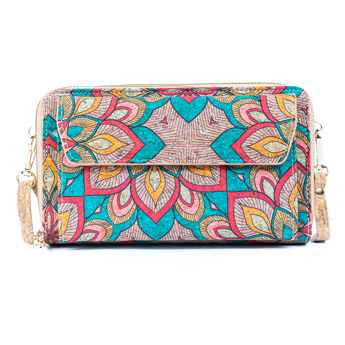 Women's Horizontal Cork Phone Bag BAG-2347