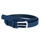 Women’s Slim Cork Belt with Silver BuckleL-1062