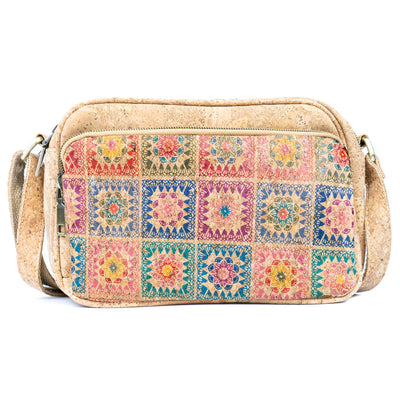 Cork Crossbody Bag – Mandala Pattern BAGD-607