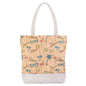 Printed Cork Tote Bag with Fabric Handles BAG-2382