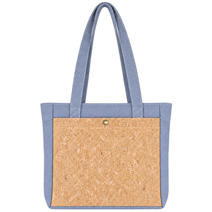 Cork Terra Washed Cotton Tote Bag — BAG-2414