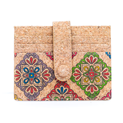 Cork Card Wallets in Diverse Patterns BAG-2309
