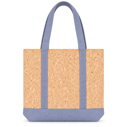 Cork Terra Contrast Cotton Tote Bag — BAG-2415