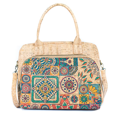 Flash Sale Mandala Print Cork Women's Briefcase BAGD-546