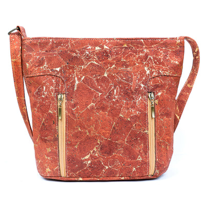 Stylish Women's Crossbody Bag in Premium Cork  BAGP-283