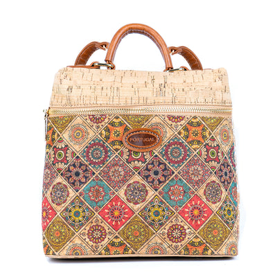 Printed Cork Women’s Backpack BAGD-580