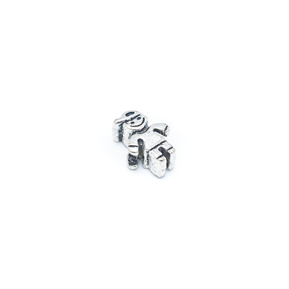 20PCS For 5mm leather antique silver  boy Jewelry supply Findings Components- D-5-5-234