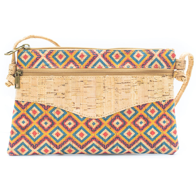 Cork Crossbody Bag – Two Patterns, Compact and Eco-Friendly BAGD-244