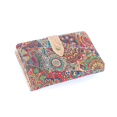 Printed Cork Women's Wallets BAGD-316A-MIX-6（6units）